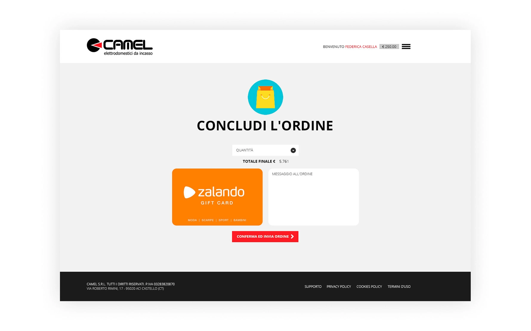 Camel S.r.l Fidelity - 5