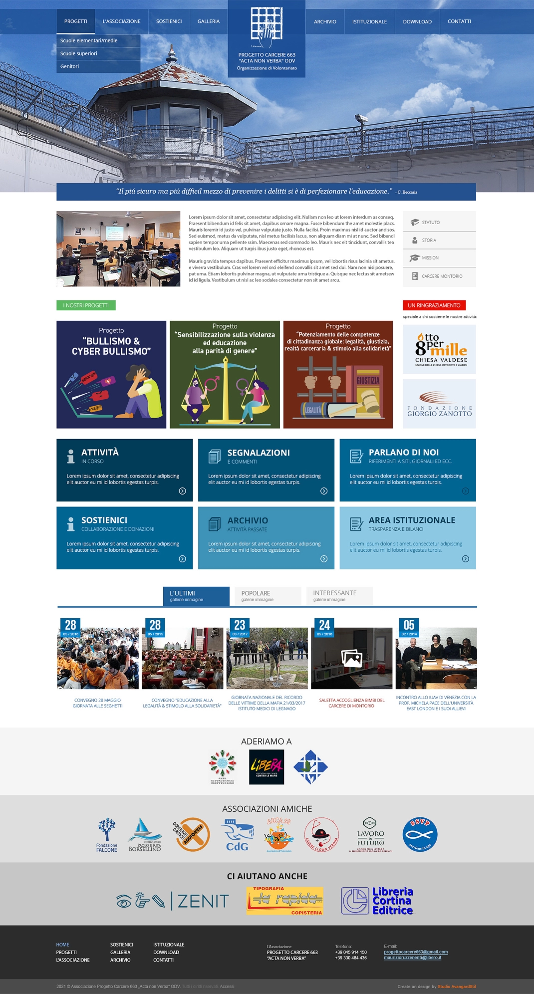 LAssociazione ProgettoCarcere663 - 2