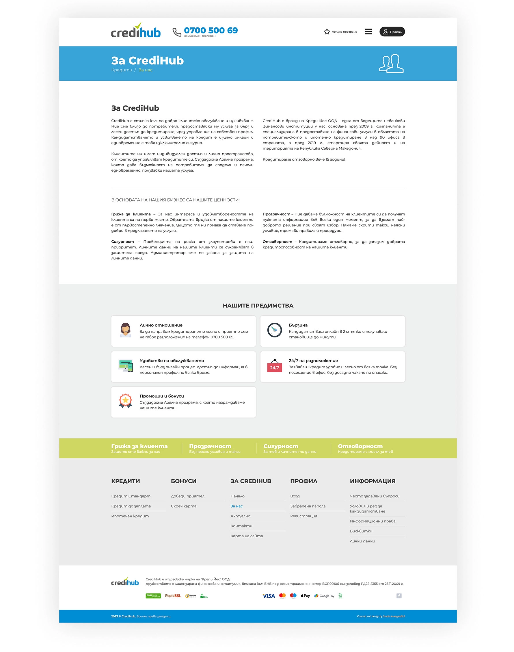 CrediHub : società di credito - 7