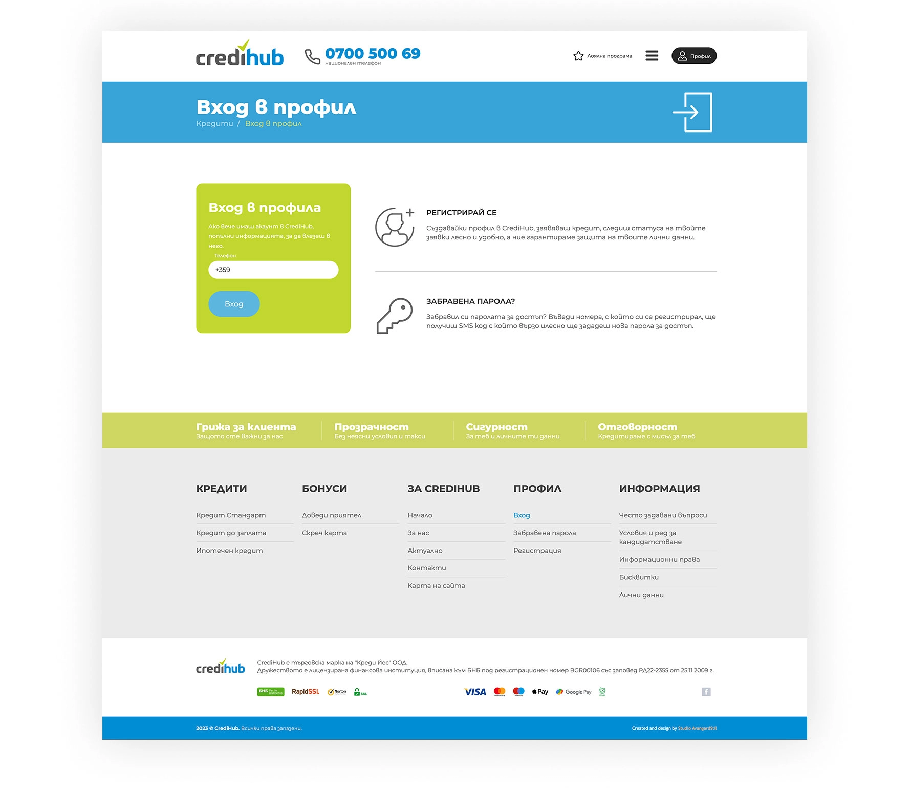 CrediHub : società di credito - 6